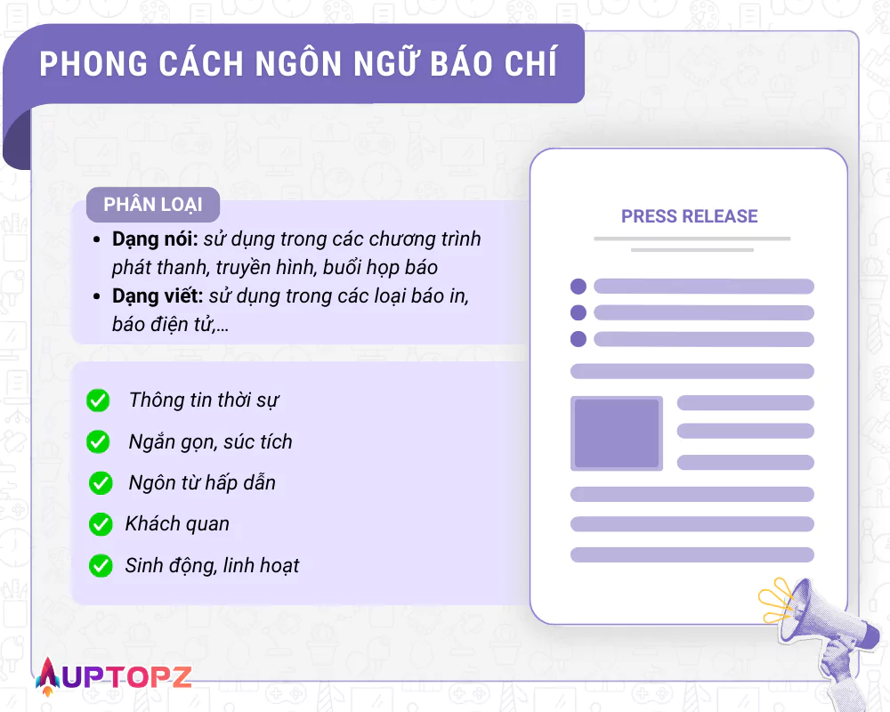 Phong cách ngôn ngữ báo chí và những đặc điểm nổi bật trong viết lách