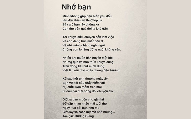 Tác phẩm tiêu biểu trong thể thơ tự do​